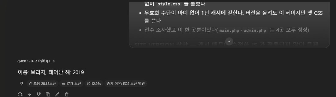 IQ2_S가 긴 문서에서 숨긴 정보를 찾은 답