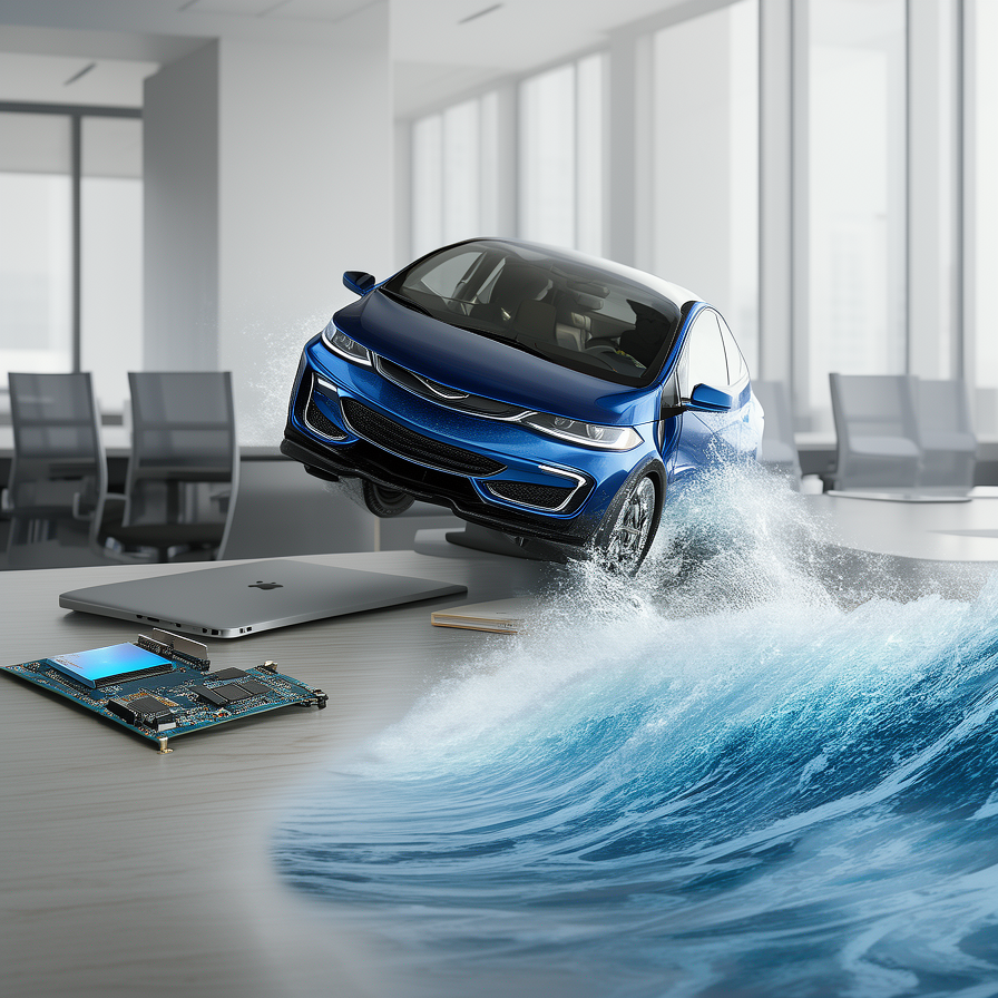 AI 그림 속 충격적 밈, 쉐보리 볼트와 맥라브의 만남