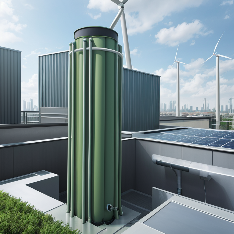 빗물 발전: 우리 집 지붕에서 친환경 에너지를? - 수직 튜브 플러그 흐름 기술의 놀라운 가능성